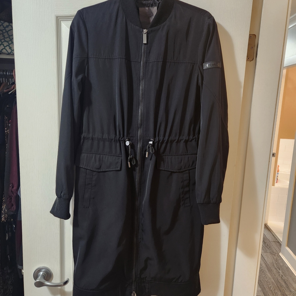 Womens Vera Wang Black Utility Jacket
